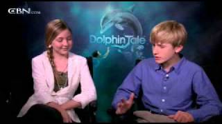 CBN Interviews Dolphin Tales Cozi Zuehlsdorff and Nathan Gamble  CBNcom [upl. by Nicholson]