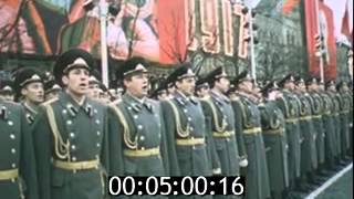 Anthem of the Soviet Union 1984 Revolution Day Panorama Version [upl. by Eyahc483]