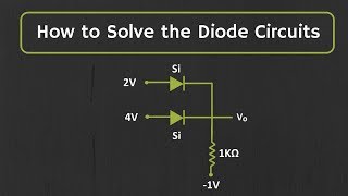 How to Solve the Diode Circuits Explained with Examples [upl. by Gregrory]