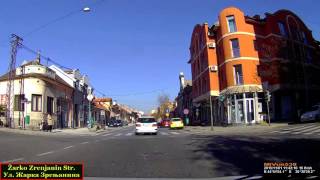 Driving through Pančevo Serbia from south to north Timelapse 2x [upl. by Feinstein]