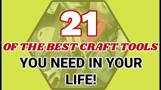 💥21 of the Best CRAFT TOOLS you need in your LIFE💥✂️ [upl. by Rolyat]