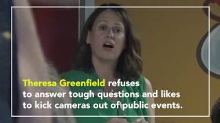 Theresa Greenfield Continues Dodging Questions [upl. by Enalahs]