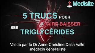 5 conseils pour faire baisser ses triglycérides [upl. by Trocki]