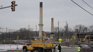 Downingtown PA  Sonoco Papermill Chimney Implosions [upl. by Tabib]