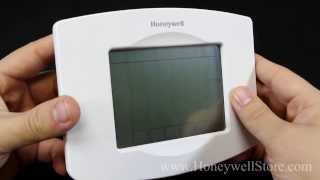 Honeywell WiFi 7 Day Programmable Thermostats RET97B5D  RET97E5D [upl. by Eisinger583]