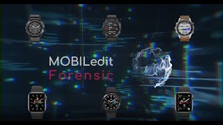 MOBILedit introduces Smartwatch forensics [upl. by Naara]