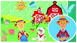 BINGO  Super Simple Songs  Nursery Rhymes  ACAPELLA  PUZZLE [upl. by Aketal]