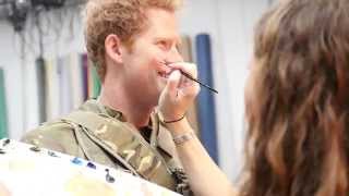 The making of HRH Prince Harrys wax figure at Madame Tussauds London [upl. by Onin676]