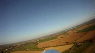 Bixler rc plane HD climbing and diving [upl. by Kunin656]