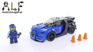 Lego Speed Champions 75878 Bugatti Chiron  Lego Speed Build Review [upl. by Kcaz]