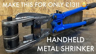 Handheld Metal shrinking tool for only £13 its a complete game changer Rust [upl. by Hanej]