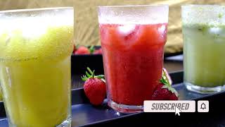 Mango Mojito  Strawberry Mojito  Passion Fruit Mojito  Easy Mocktail Recipe  Summer Drinks [upl. by Jessamine476]