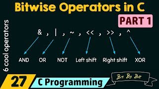 Bitwise Operators in C Part 1 [upl. by Yennaiv]