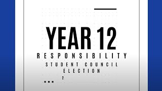 Candidates election President 20242025 Nana Year12 Rosponsibility [upl. by Ika863]