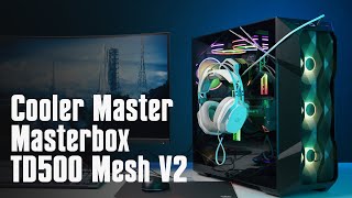 CM Masterbox TD500 Mesh V2 GEM recenzija [upl. by Durkee98]