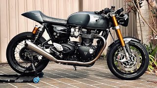 2021 Triumph Thruxton RS Walkaround [upl. by Kempe]