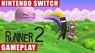 BITTRIP Presents Runner2 Future Legend of Rhythm Alien Nintendo Switch Gameplay [upl. by Leighland]