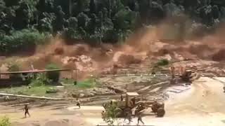 Barragem da vale rompe em Brumadinho repetindo tragédia de Mariana [upl. by Adolph]