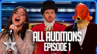 Every SENSATIONAL Audition from Episode 1  Auditions  BGT 2024 [upl. by Leiser]