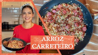 ARROZ CARRETEIRO PRONTO EM 10 MINUTOS  LUIZA ZAIDAN [upl. by Aleacin]