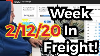 Spot Market Freight is hot here  DAT TruckersEdge Pro 21220 [upl. by Enidlareg]