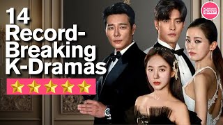 14 Blockbuster Korean Dramas With Record High Viewership [upl. by Aramit215]