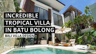 Unveiling Canggus Gem Exclusive Villa Tour in Bali [upl. by Willem]