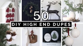 50 DIY CHRISTMAS HIGH END DUPES ON A BUDGET [upl. by Anees328]