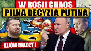 W ROSJI CHAOS  PILNA DECYZJA PUTINA [upl. by Billye]