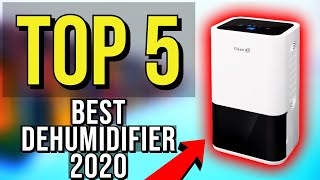 ✅ TOP 5 Best Dehumidifier 2020 [upl. by Aytida]