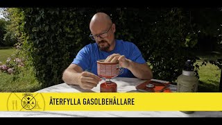 Återfylla gasolbehållare [upl. by Ressler367]