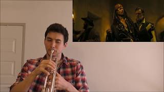 Pirates of the Caribbean  Two Hornpipes Trumpet [upl. by Imot]