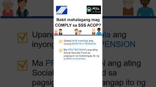 SSS ACOP Schedule of Compliance 2024 SSSACOP SSSACOPCompliance SSS peraatibapa ssspensioners [upl. by Maxey]