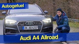 Audi A4 Allroad Quattro 2016 review  first drive video [upl. by Vonnie]