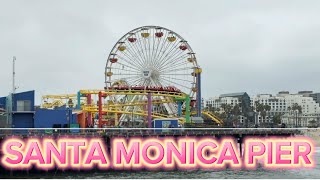 Exploring California Santa Monica Pier [upl. by Gibert354]