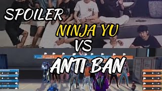 SPOILER MATCH ANTI BAN VS NINJA YU  SIAPA KAH YG MENANG freefire presetam antiban apw ffold [upl. by Euginomod277]