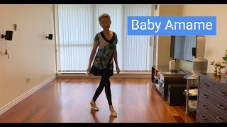 line dance demo  Baby Amame [upl. by Harlow]