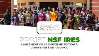 BRASSAGE INTERUNIVERSITAIRE Projet NSF IRES Bénin 2023  LANCEMENT [upl. by Kinchen]