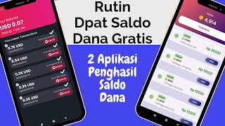 Rutin Dapat Saldo Dana Gratis  Akun Dana Jadi Tidak Pernah Kosong  2 Aplikasi Penghasil Saldo Dana [upl. by Godfrey474]