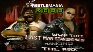 WWF St Valentines Day Massacre 1999 WWF Wrestlemania 2000 Tribute [upl. by Refinneg]