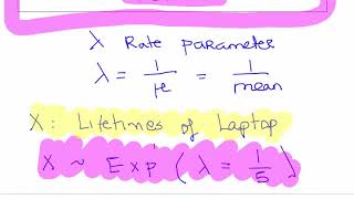 Exponential Distribution Worked Example 4 [upl. by Torhert]