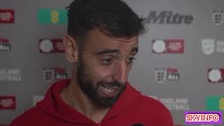 Bruno Fernandes Post match Interview [upl. by Ginelle]