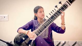 Raag Yaman  Gat in Teentaal  Sitar  Asita Roy Chowdhury  Sayan Ghosh Academy [upl. by Tattan]