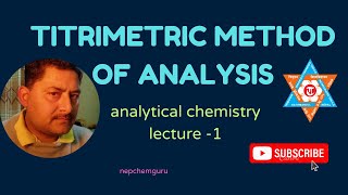 TITRIMETRIMETHODOFANALYSISanalyticalchemistrybsc3rdyearpart1 [upl. by Lisandra]