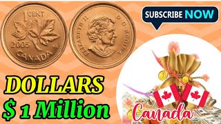 Coin Collectors Beware The Secret Value of 🇨🇦Canada 1 Cent 2005 [upl. by Estis243]