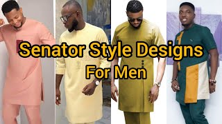 Latest Senator Men Styles  Senator Dress Designs for Men 2024  Kaftan Styles for Men to Rock [upl. by Iznek]