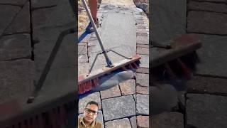 Polymeric Sand for Pavers polymeric paversealing construction wetsanding [upl. by Teews]