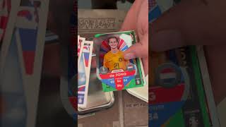 Topps Euro 2024 Tin Opening euro2024 topps football matchattax france netherlands [upl. by Dahsra]