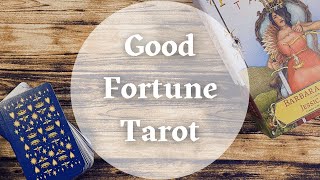 Good Fortune Tarot  Walk Through and First Impressions LlewellynBooks [upl. by Edmead935]