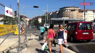 Lokalaugenschein am neuen Hauptbahnhof Wien  18092012 [upl. by Adnerak]